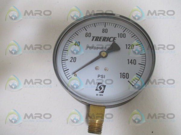 TRERICE 800B4002LA120 GAUGE 160PSI NSMP