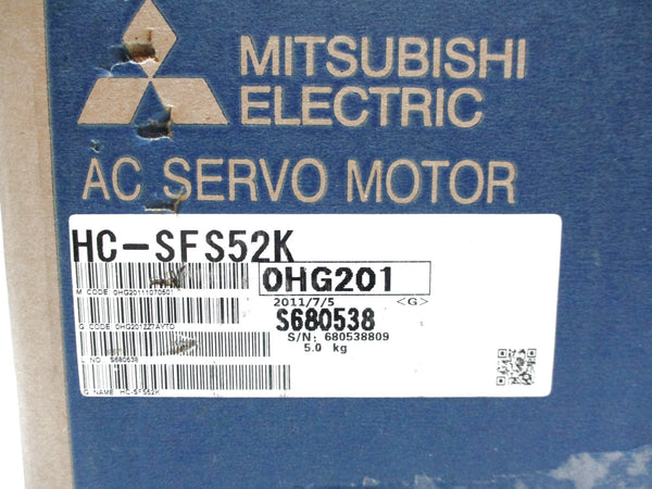MITSUBISHI HC-SFS52K 126VAC 3.2A NSMP
