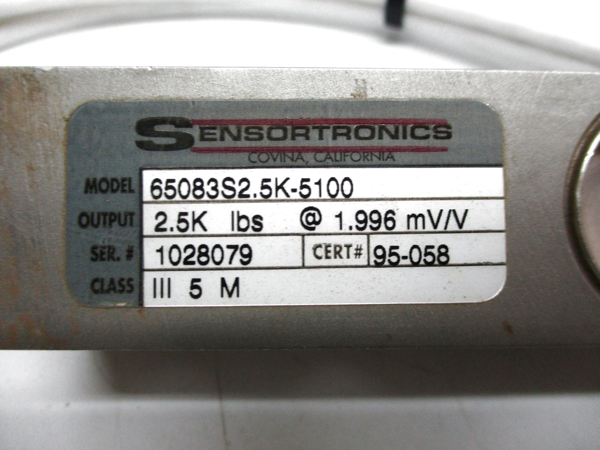 SENSORTRONICS 65083S2.5K-5100 UNMP