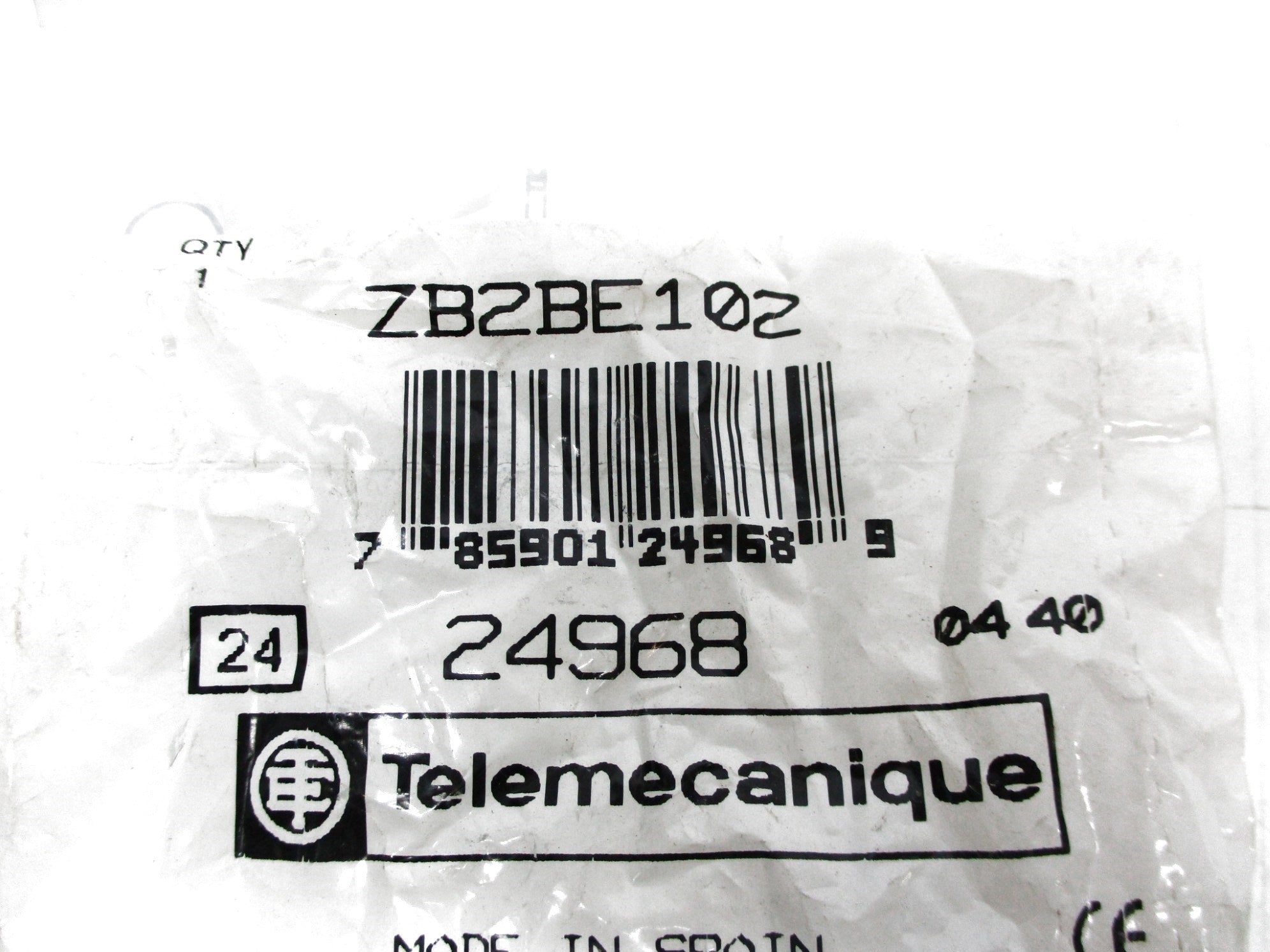 TELEMECANIQUE ZB2BE102 NSMP
