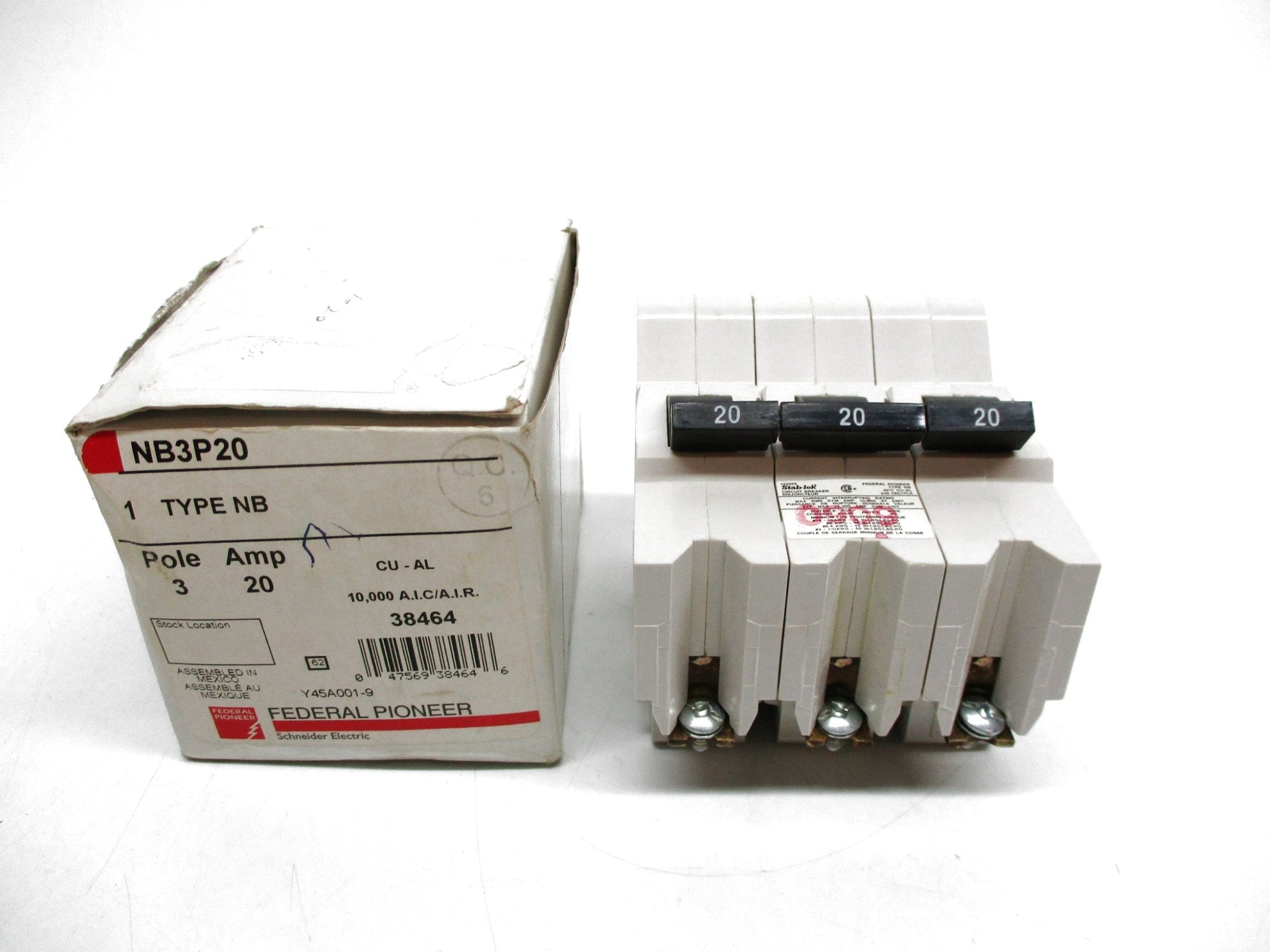 FEDERAL PIONEER NB3P20 20A 240VAC NSMP