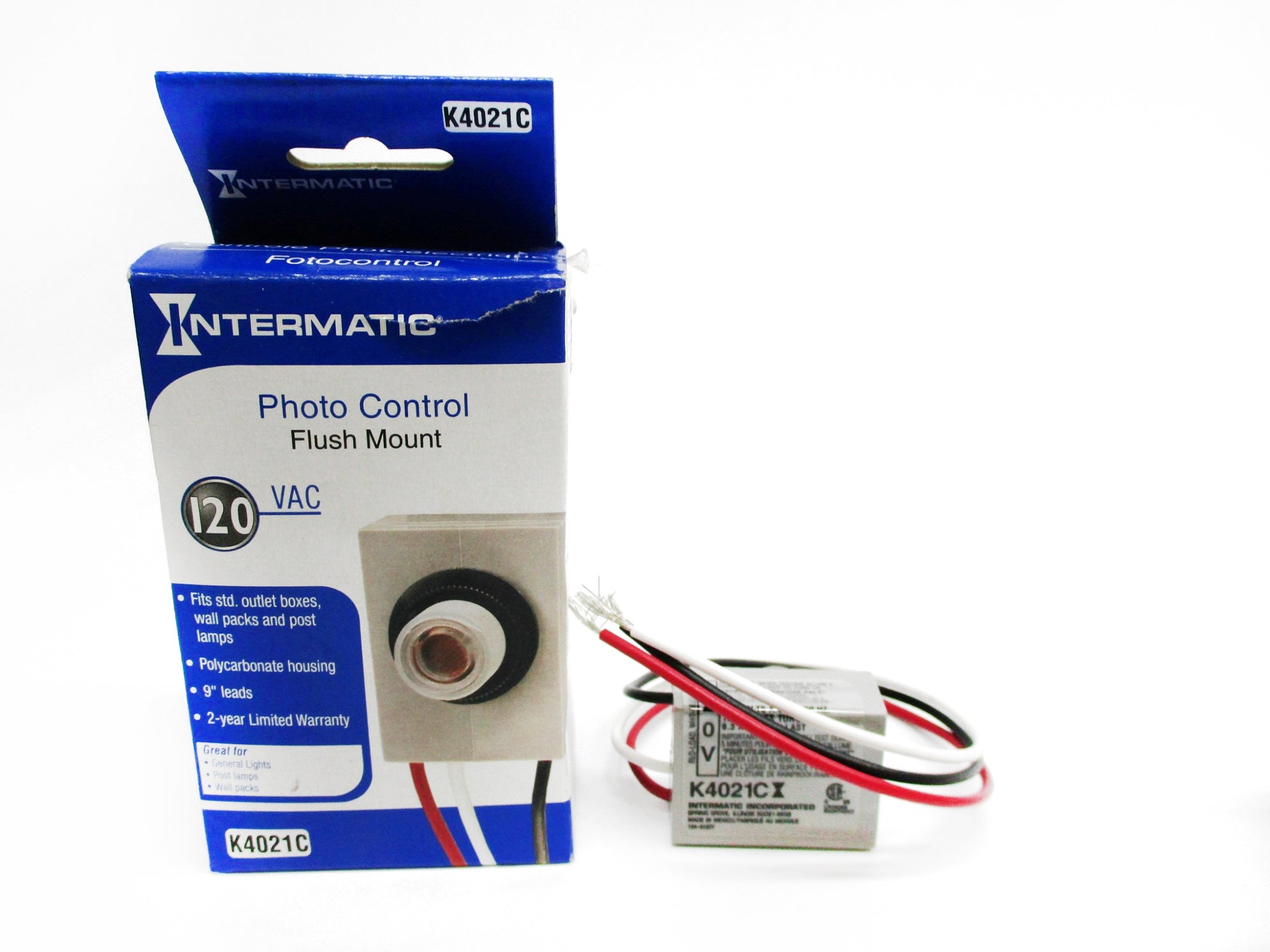 INTERMATIC K4021C 120VAC 8.3A NSMP
