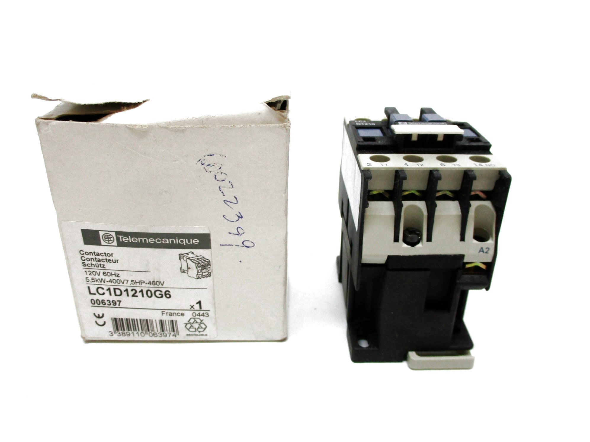 TELEMECANIQUE LC1D1210G6 120V NSMP