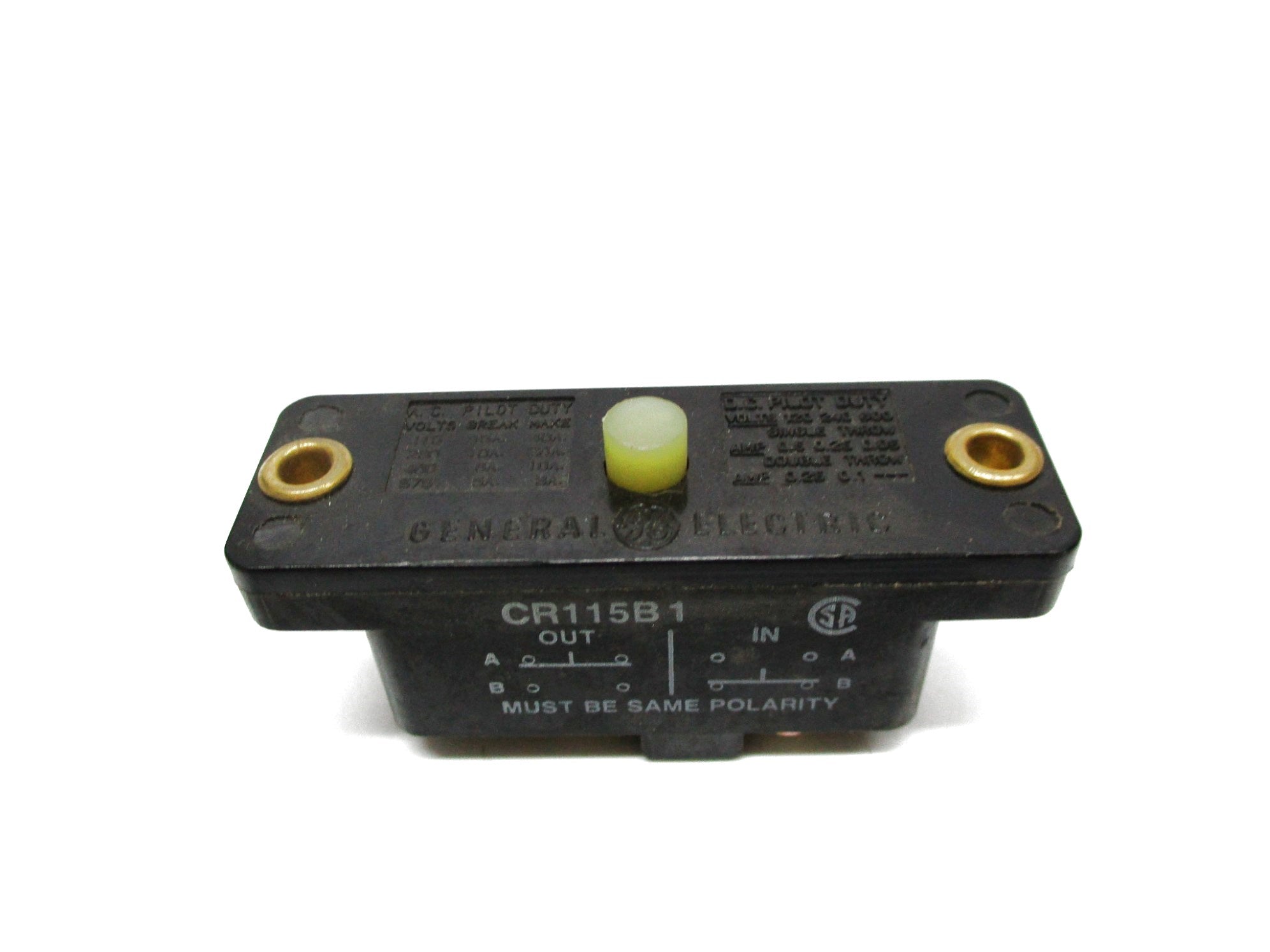 GENERAL ELECTRIC CR115B1 600V NSMP