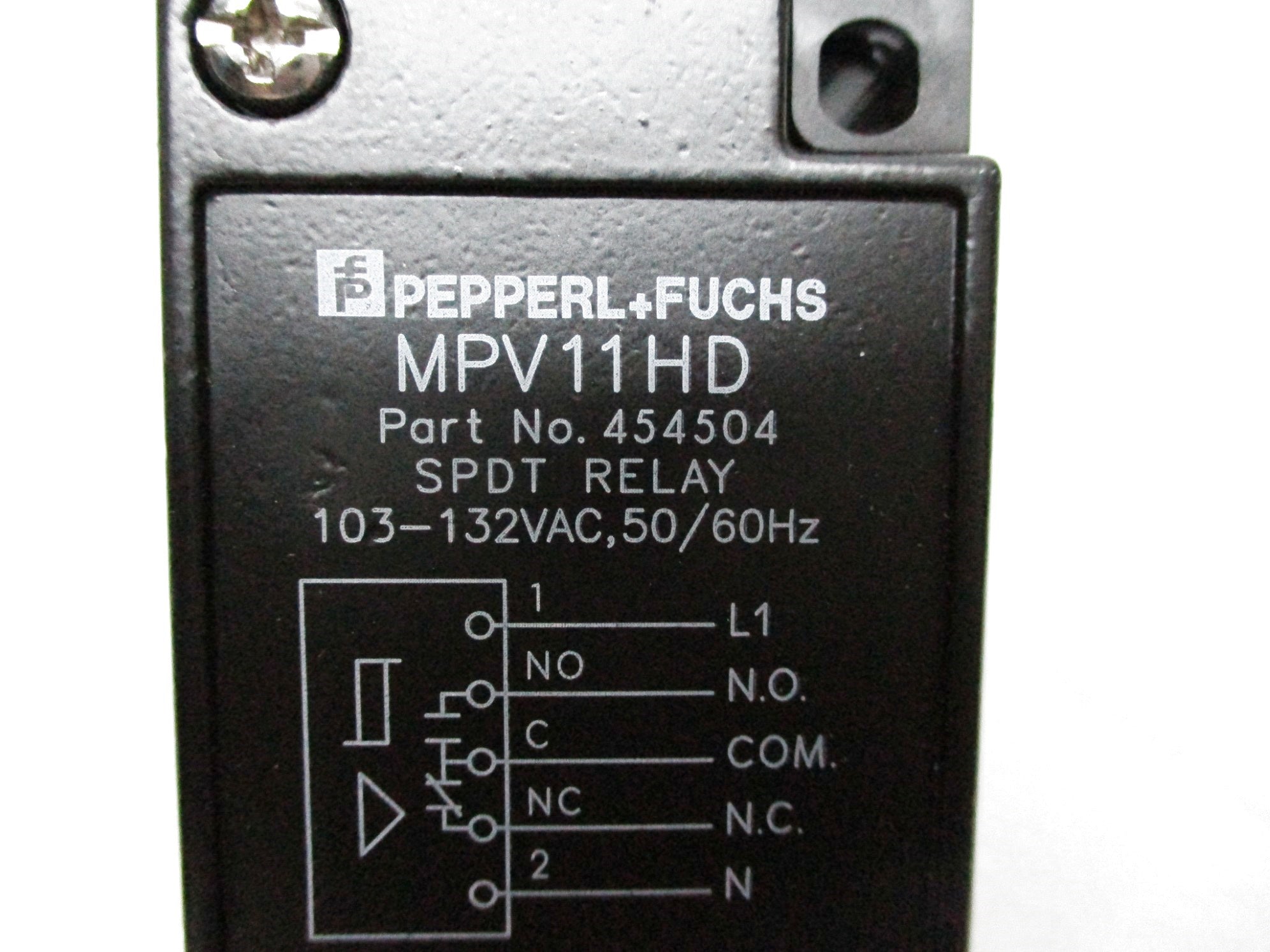 PEPPERL+FUCHS MPV11HD 454504 103-132VAC NSMP