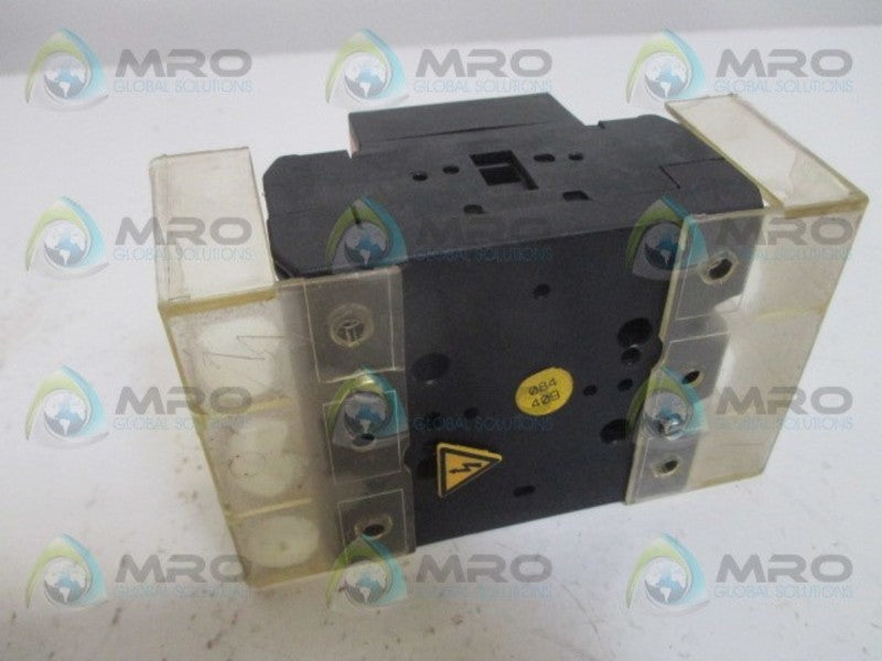 KLOCKNER MOELLER P3-63 CIRCUIT INTERRUPTER (AS PICTURED) UNMP