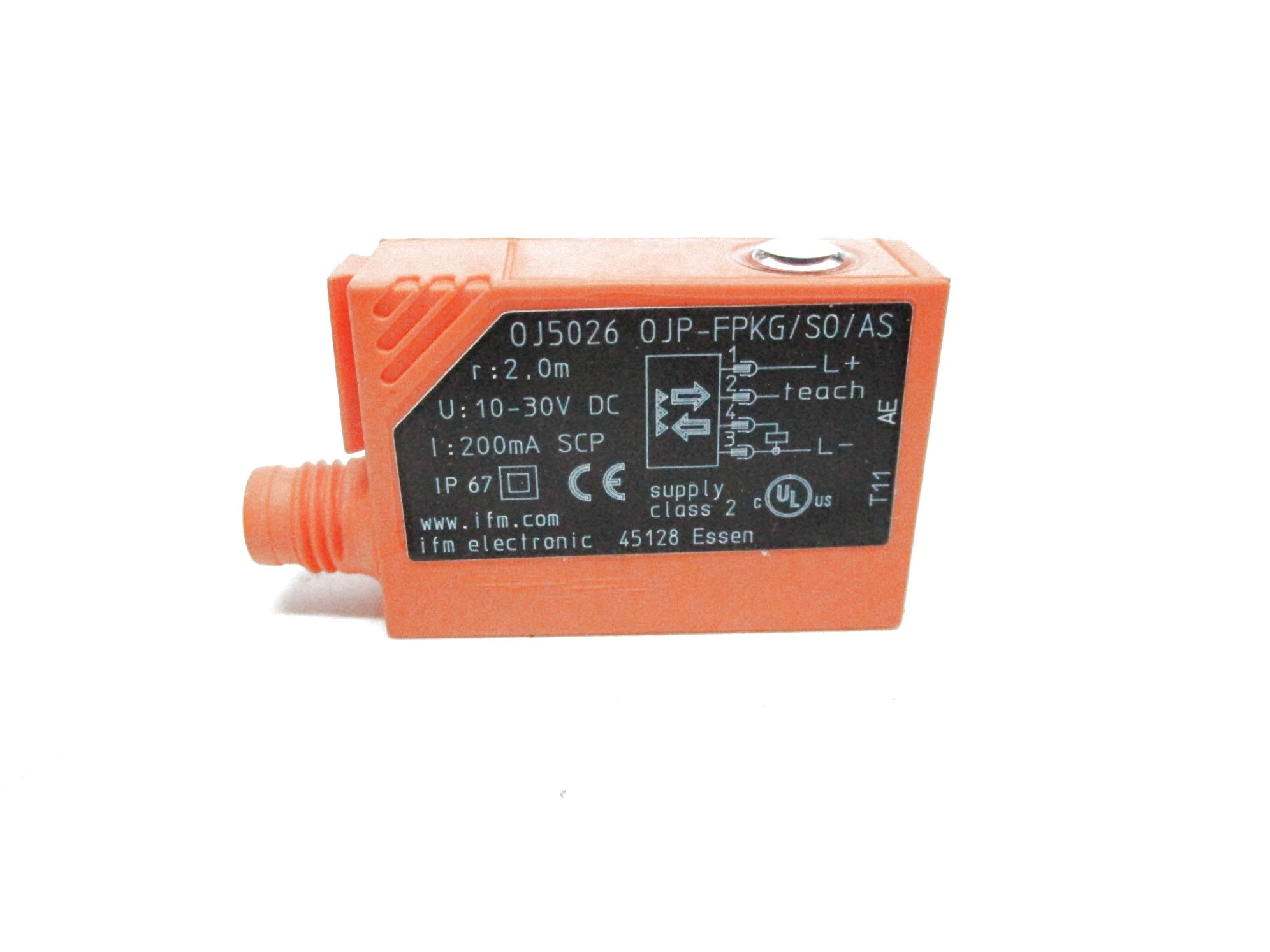 IFM EFECTOR OJ5026 OJP-FPKG/SO/AS 10-30VDC NSNP