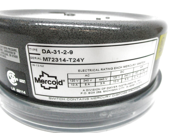 MERCOID DA-31-2-9 440VAC 3A NSMP