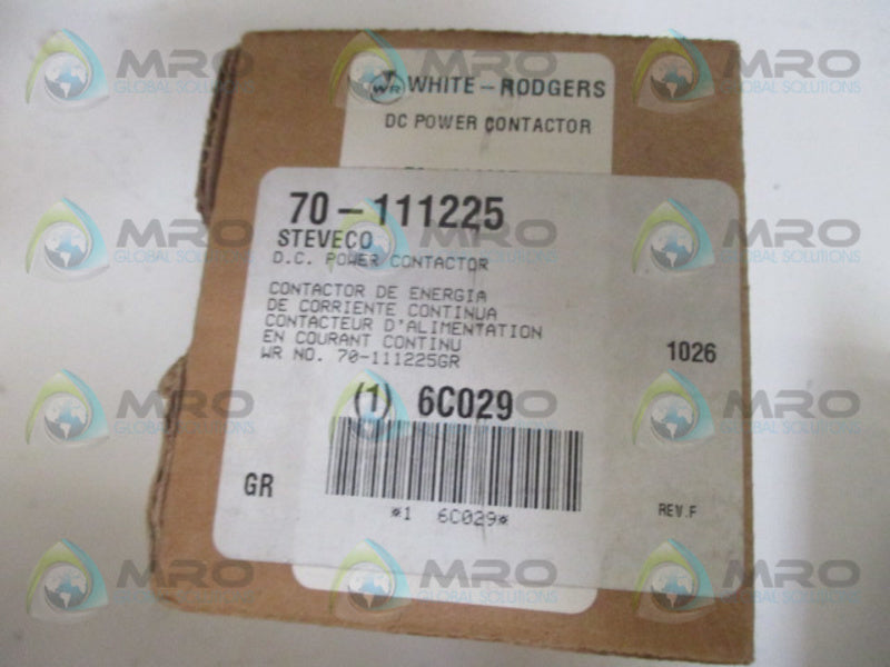 WHITE-RODGERS 70-111225 POWER SOLENOID 12VDC NSMP