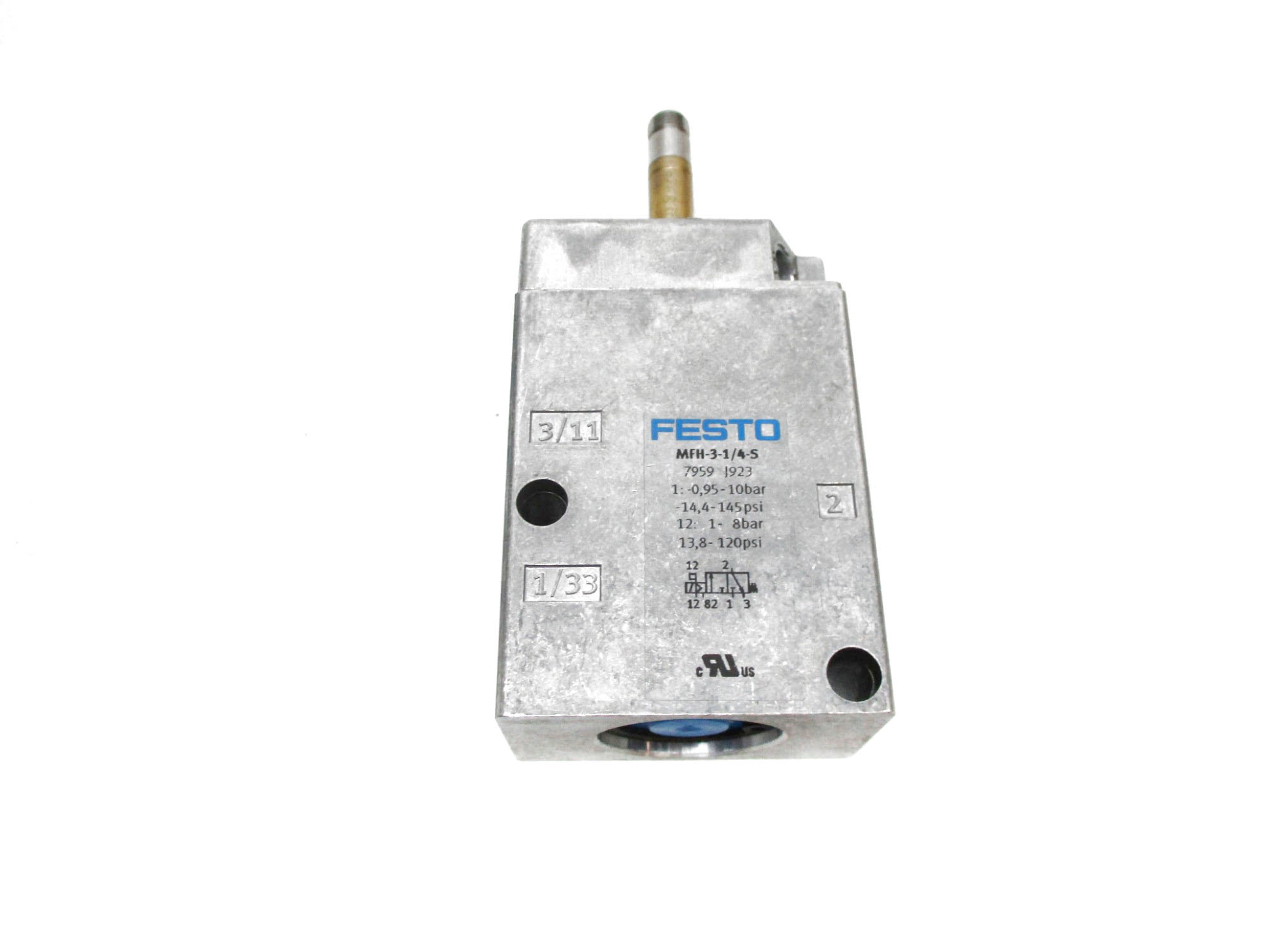 FESTO MFH-3-1/4-S 7959 -14.4-145PSI NSMP