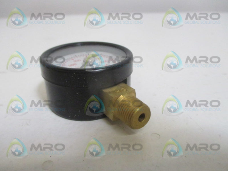 GRAINGER 5WX98 GAUGE 1/2" 100PSI NSMP