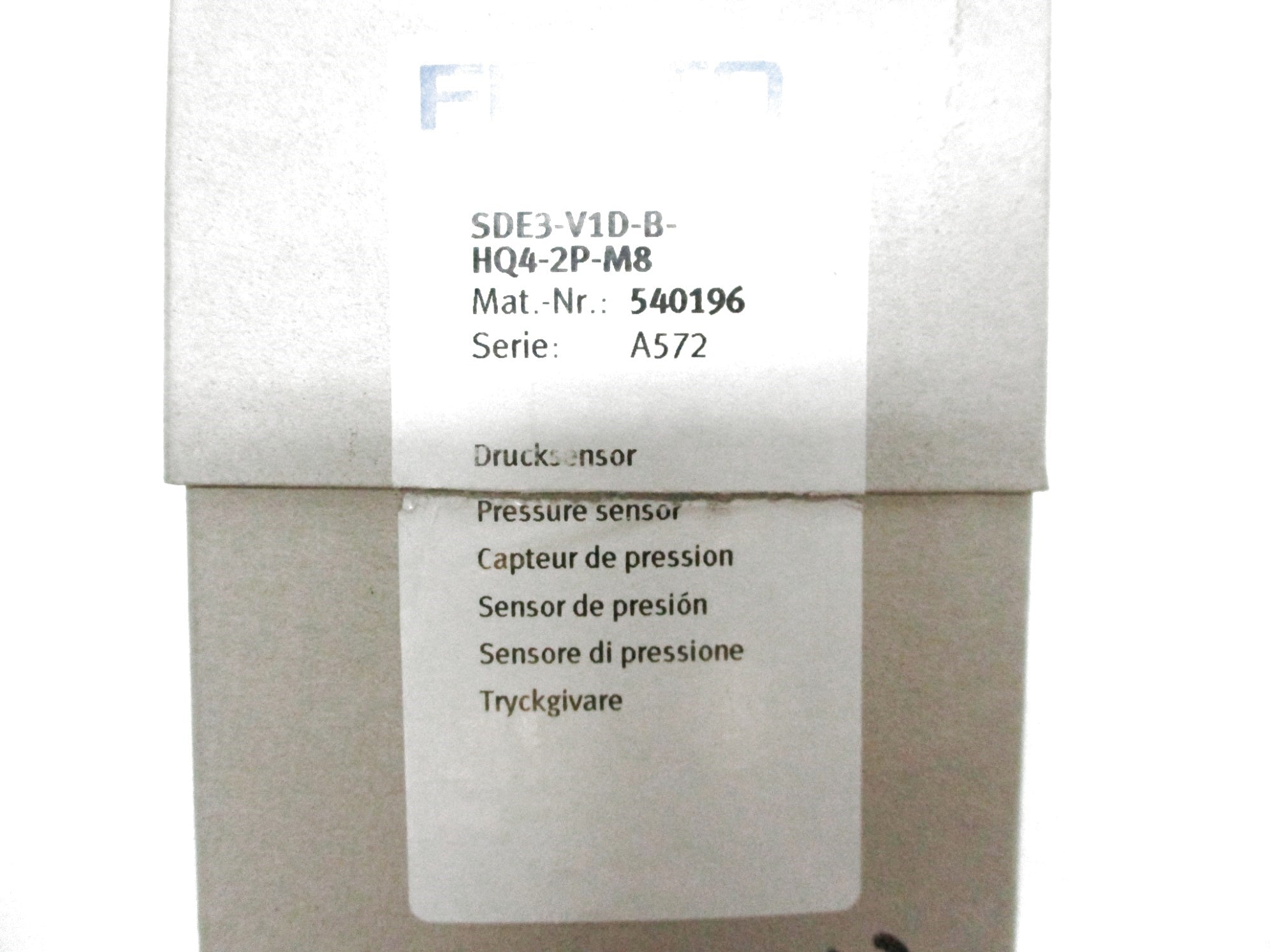 FESTO SDE3-V1D-B-HQ4-2P-M8 NSMP