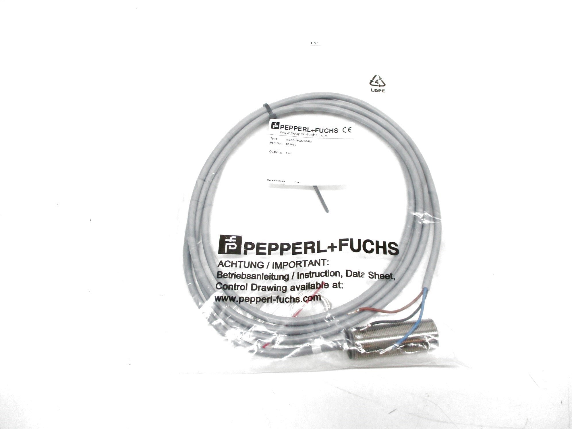 PEPPERL+FUCHS NBB8-18GM50-E2 NSMP