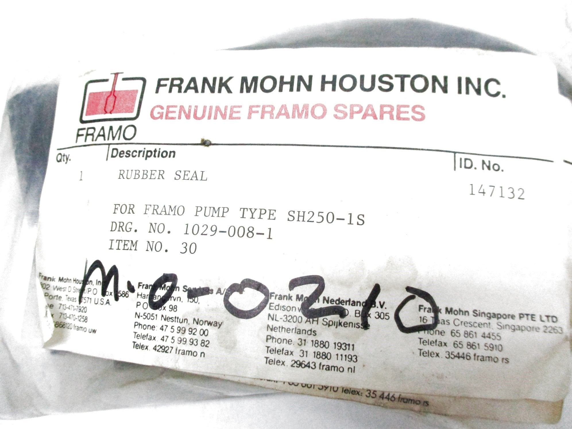 FRAMO 147132 NSMP