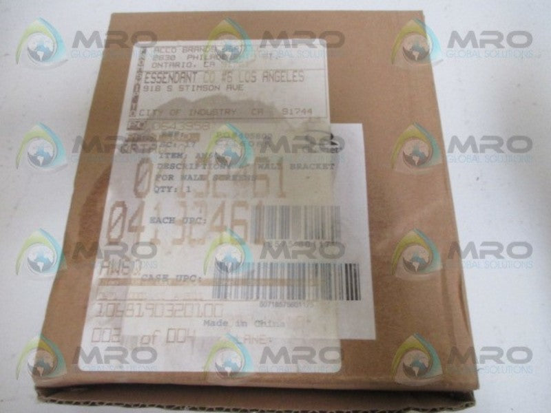 QUARTET AW60 WALL BRACKET 6" NSMP