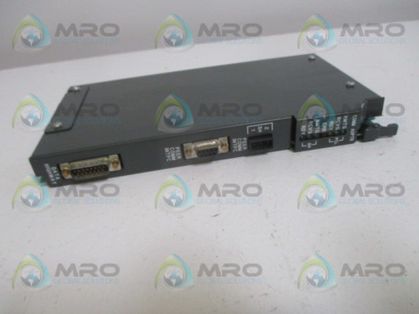 ALLEN BRADLEY 1785-KA SER. A F/W B COMMUNICATION ADAPTER MODULE UNMP