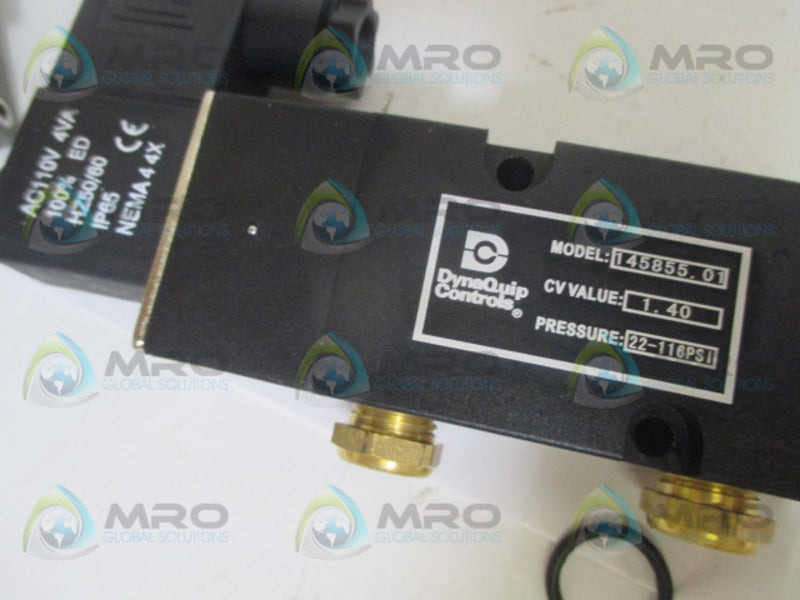 DYNAQUIP CONTROLS 4TL06 STAINLESS STEEL BALL VALVE NSMP