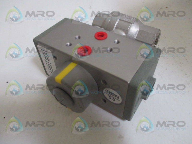 DYNAQUIP CONTROLS 4TL06 STAINLESS STEEL BALL VALVE NSMP