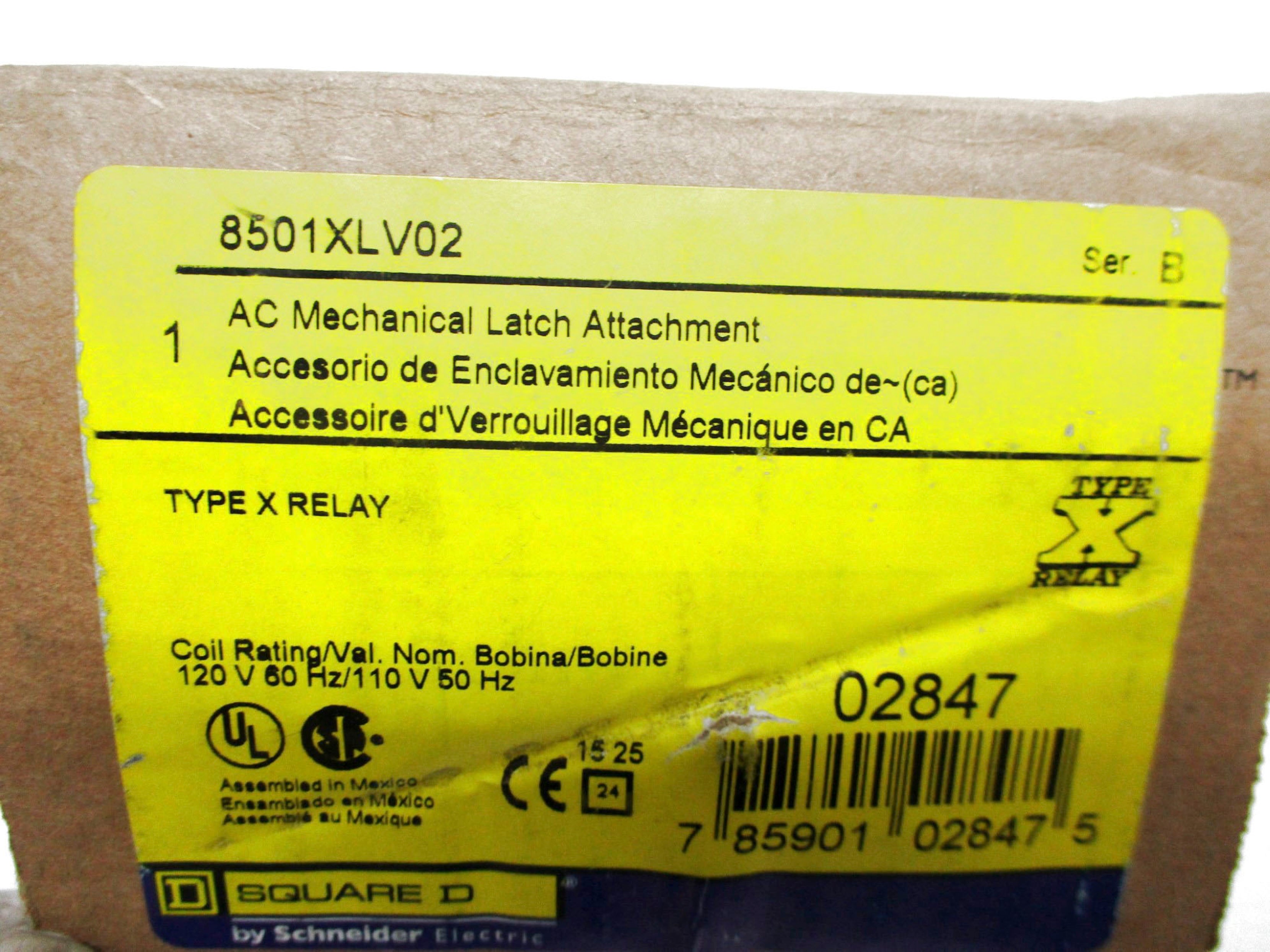 SQUARE D 8501XLV02 110/120V NSMP