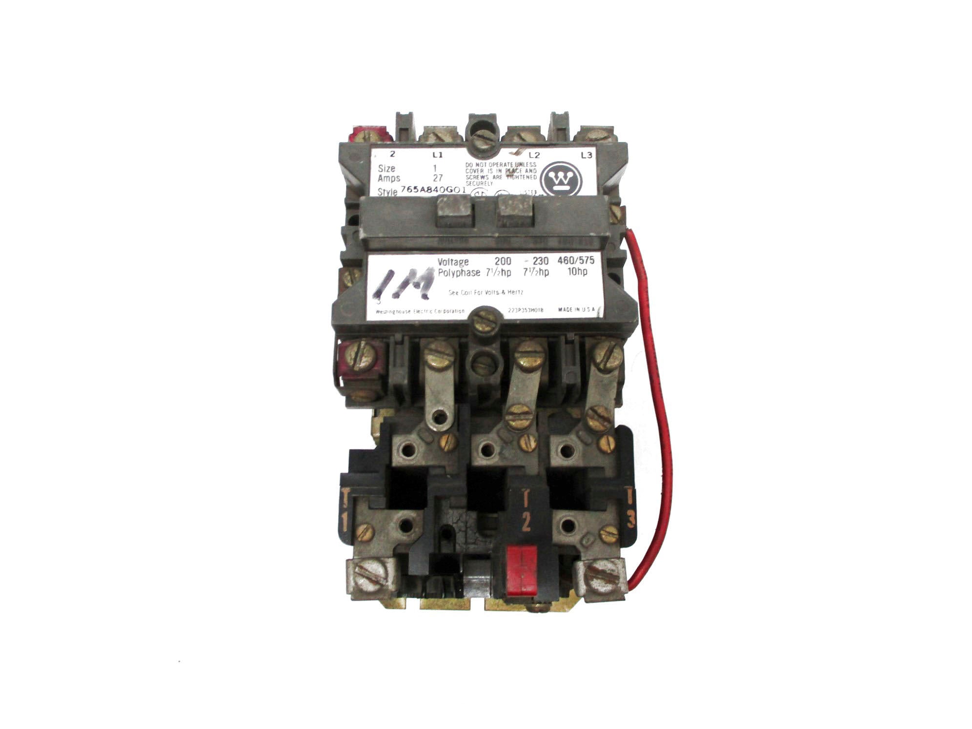 WESTINGHOUSE A200M1CAC 110/120V (AS PICTURED) UNMP