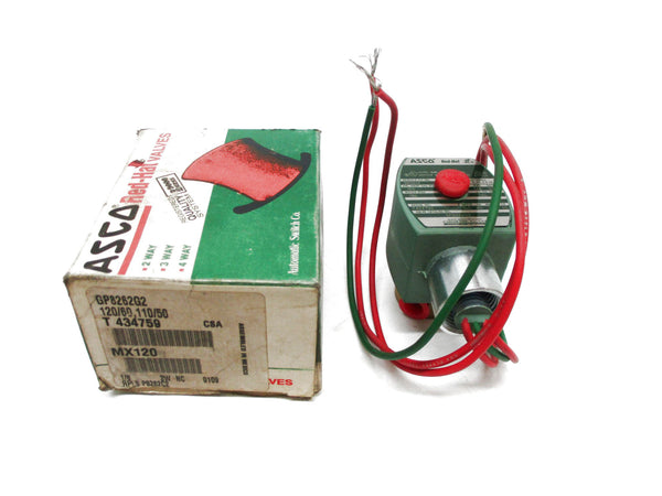 ASCO GP8262G2 120/60 110/50 180PSI NSMP