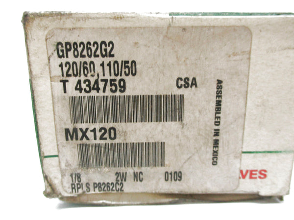 ASCO GP8262G2 120/60 110/50 180PSI NSMP