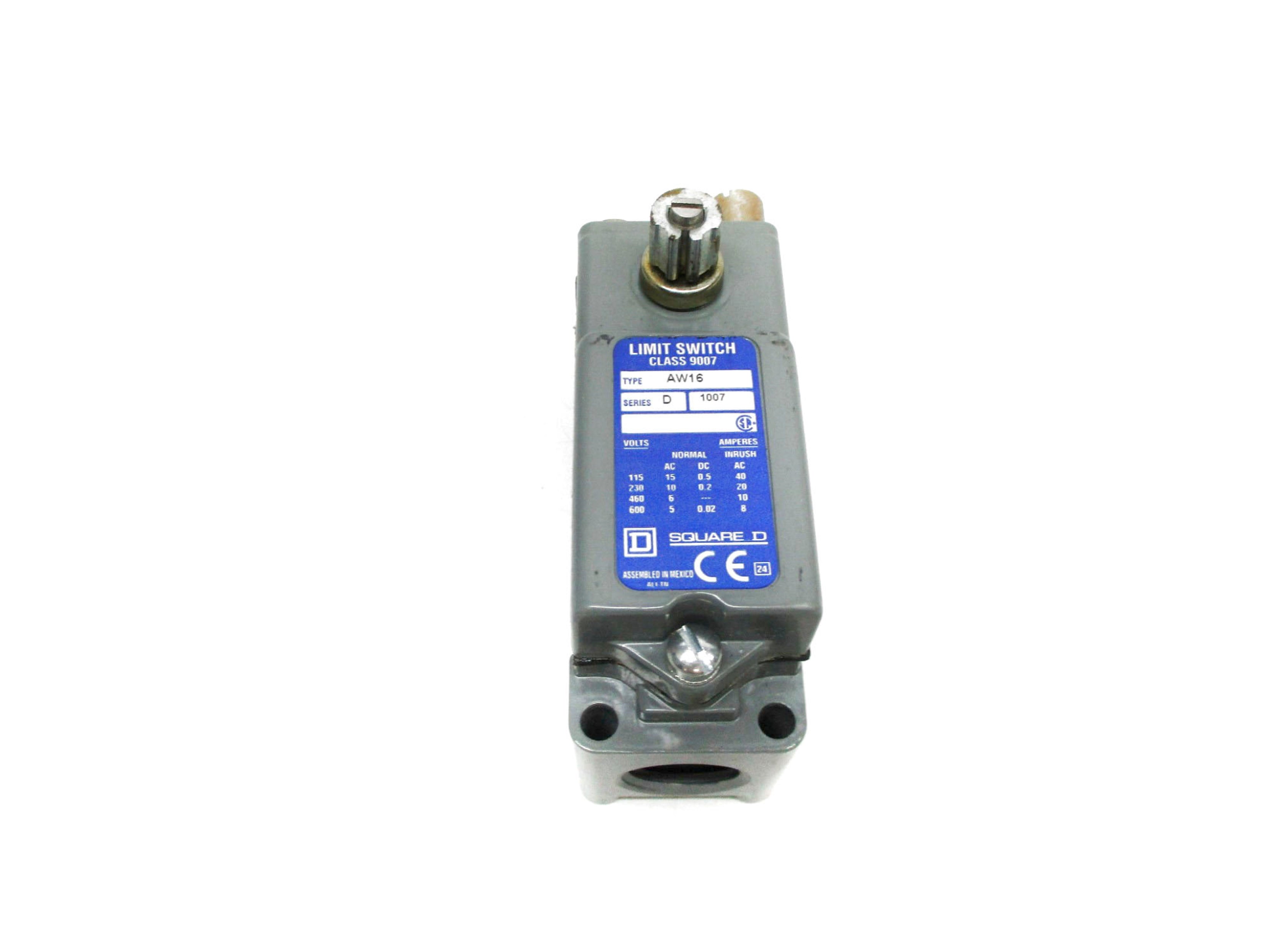 SQUARE D 9007AW16 SER. D 600V 40A NSMP