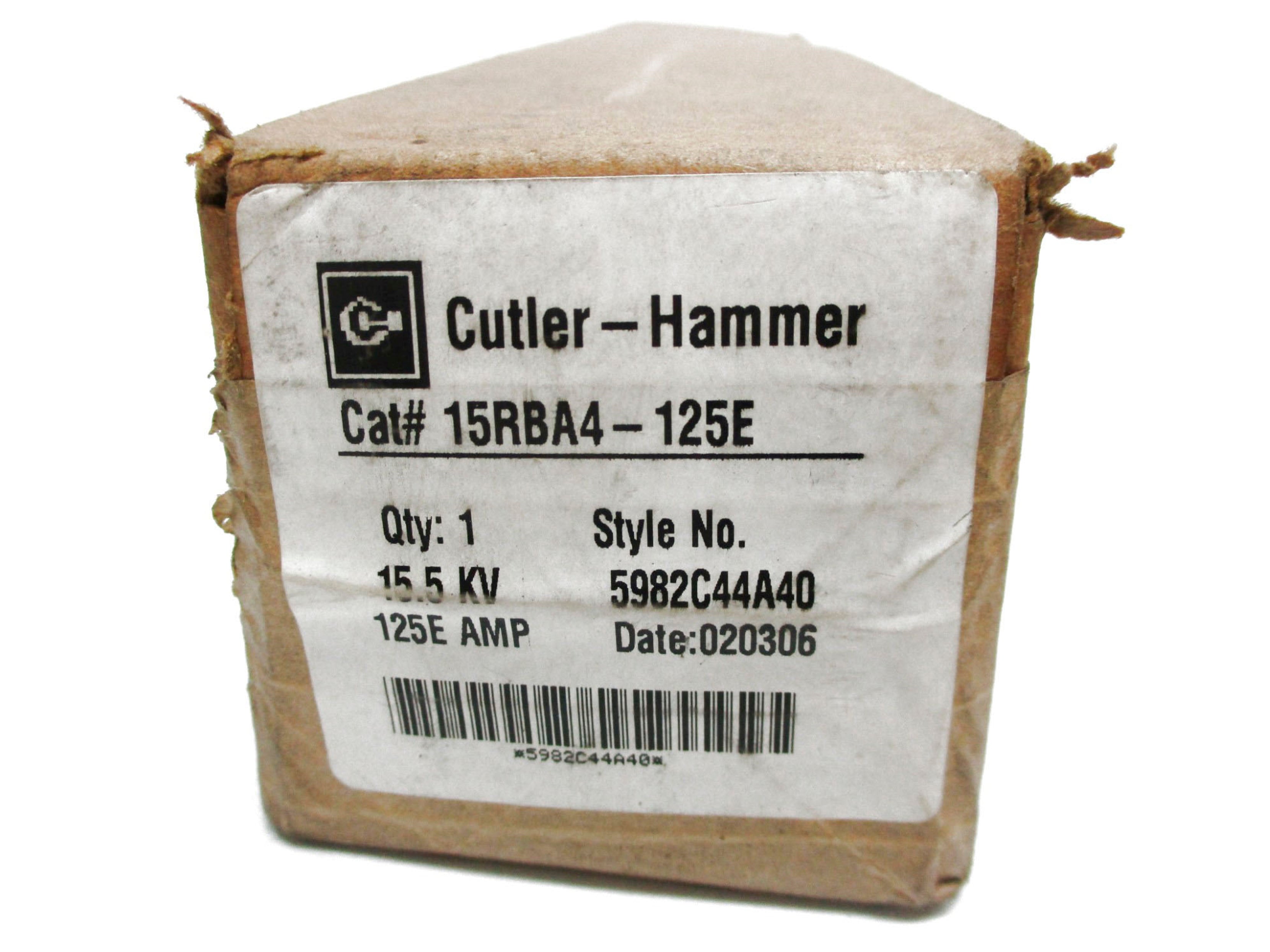 CUTLER HAMMER 15RBA4-125E NSFS