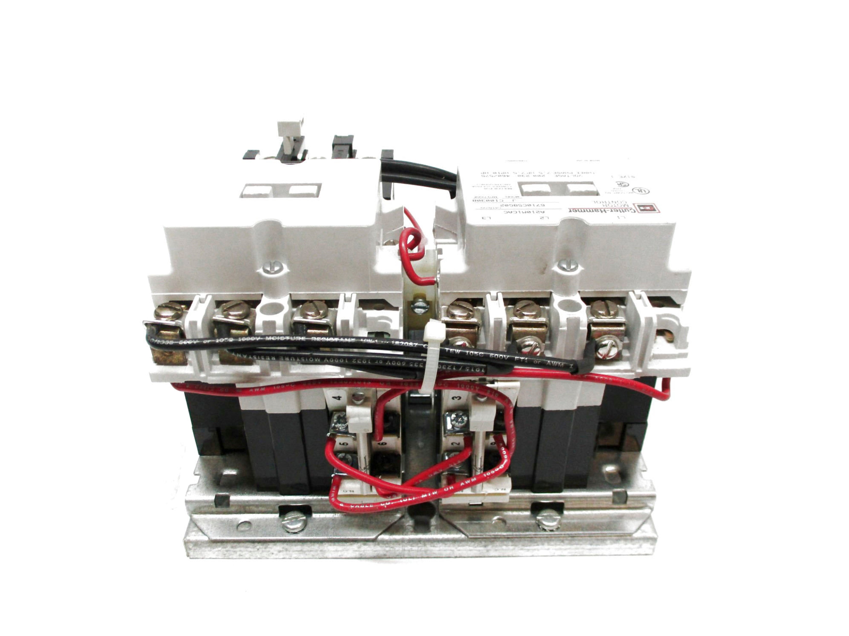 CUTLER HAMMER A210M1CAC 6710C58G02 110/120V NSNP