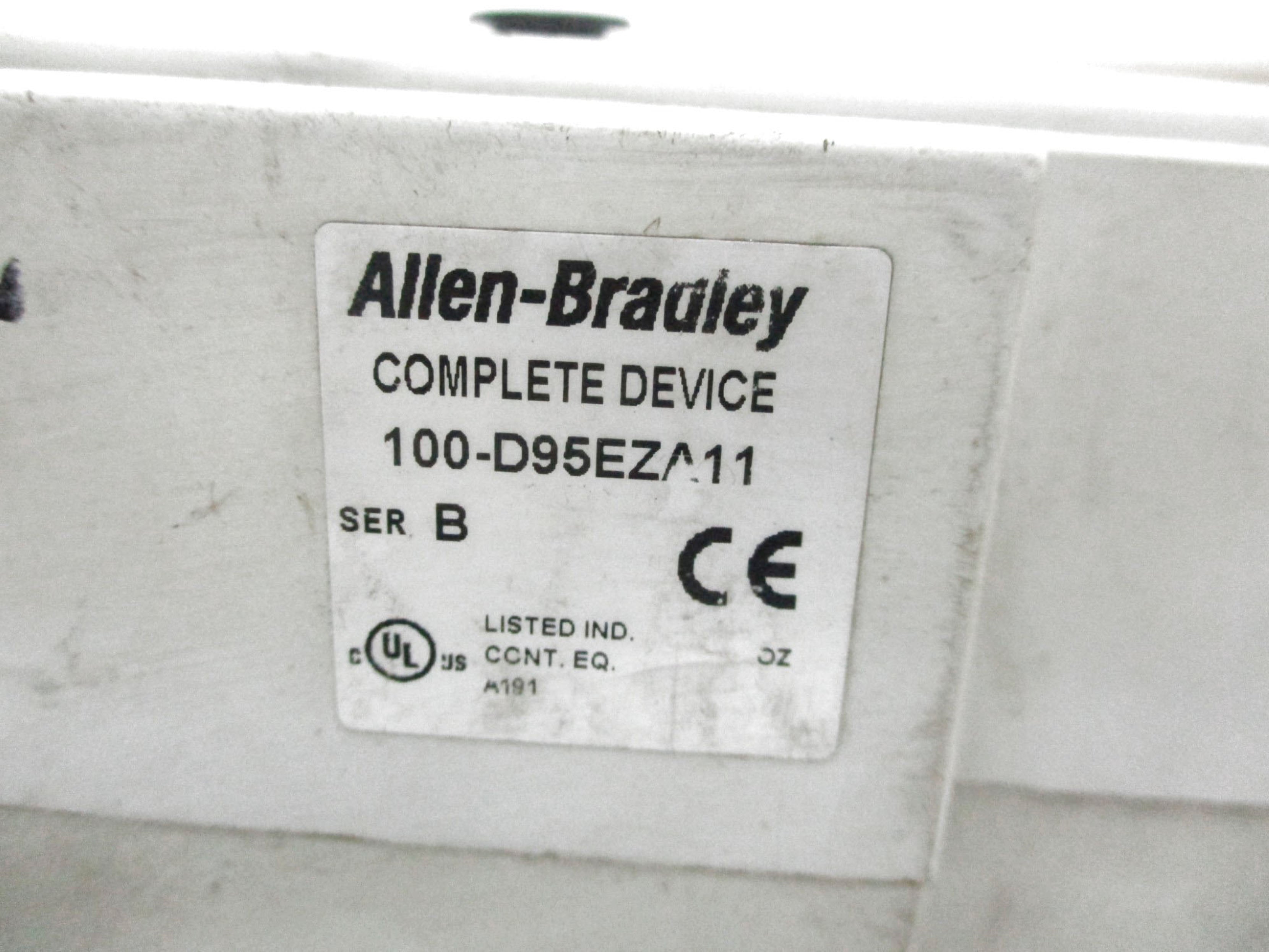 ALLEN BRADLEY 100-D95EZA11 SER. B 200-255VDC UNMP