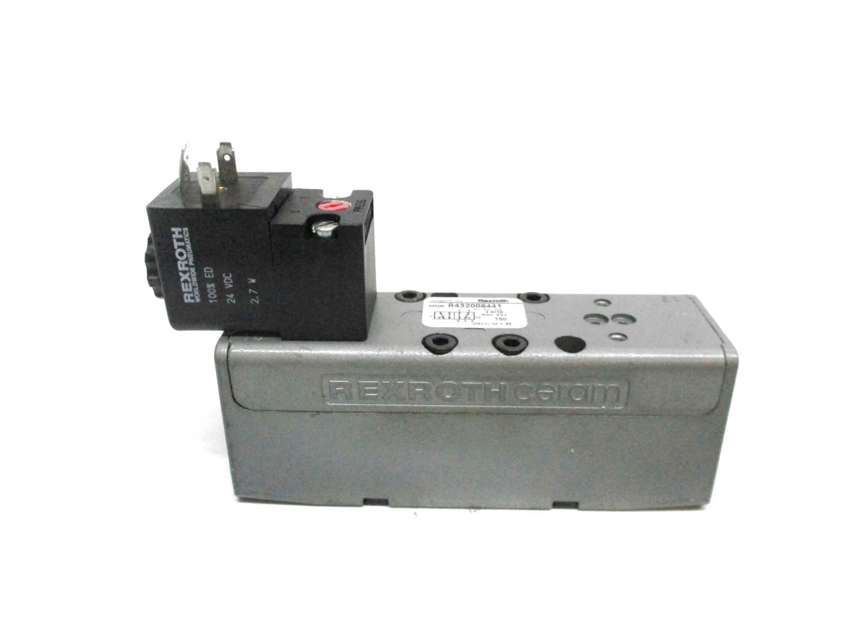 REXROTH R432006441 24VDC 150PSI UNMP