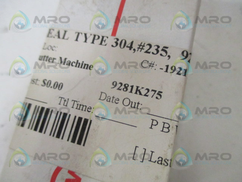FLOWSERVE 9281K275 SEAL NSMP