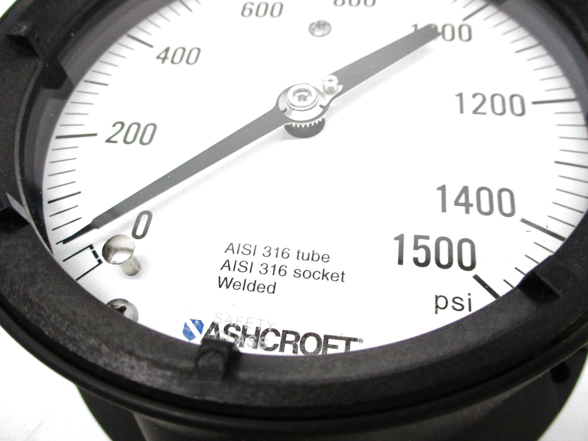 ASCHCROFT 45-1379-SS-04L-1500#  0-1500PSI UNMP