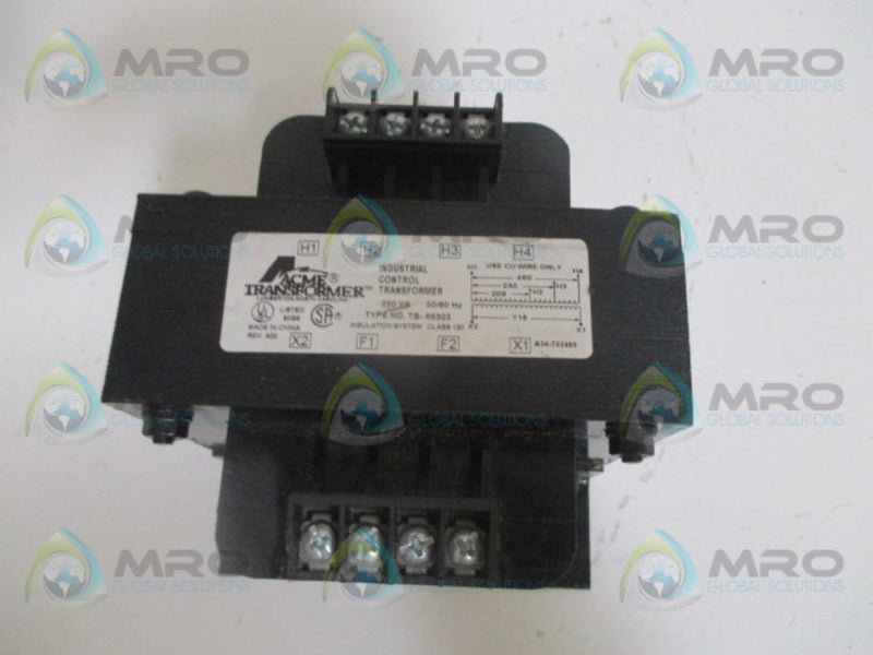 ACME TRANSFORMER TB-69303 TRANSFORMER 250VA *NEW NO BOX*