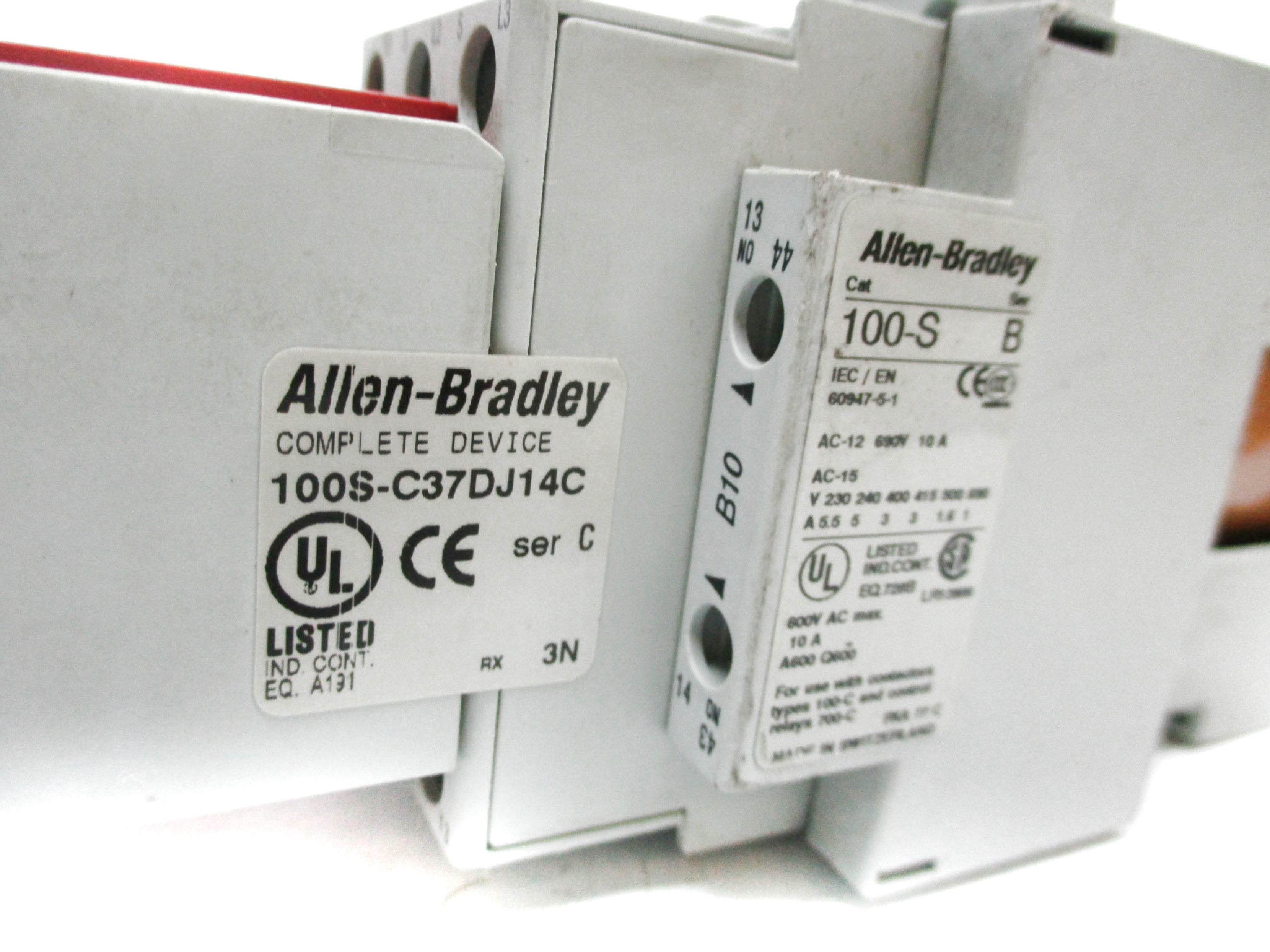 ALLEN BRADLEY 100S-C37DJ14C SER. C 24VDC UNMP