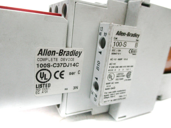 ALLEN BRADLEY 100S-C37DJ14C SER. C 24VDC UNMP