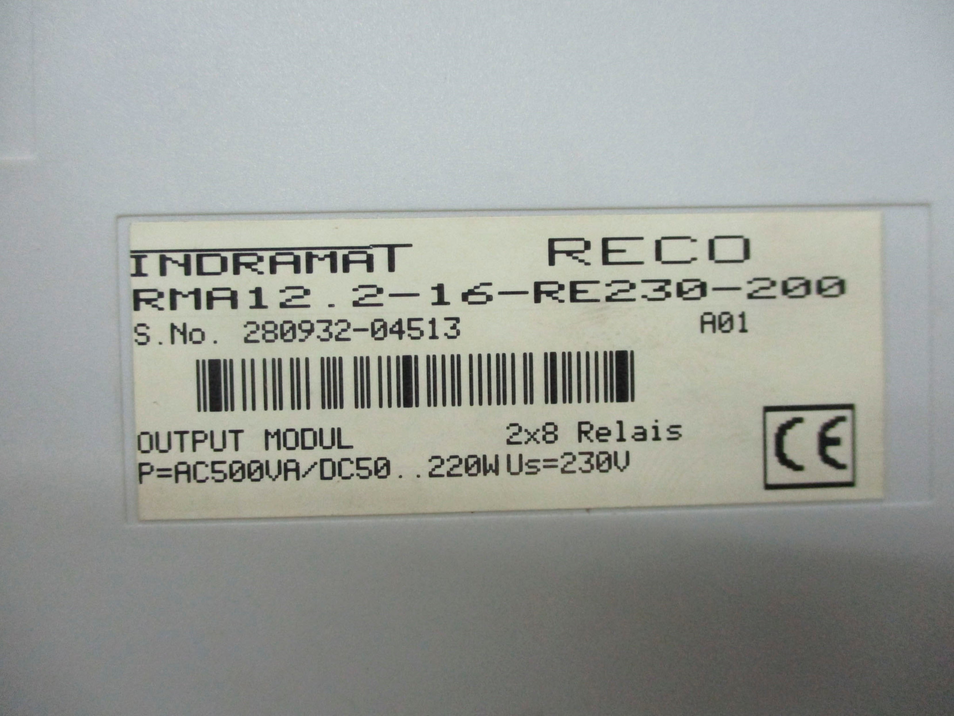 INDRAMAT RMA12.2-16-RE230-200 UNMP