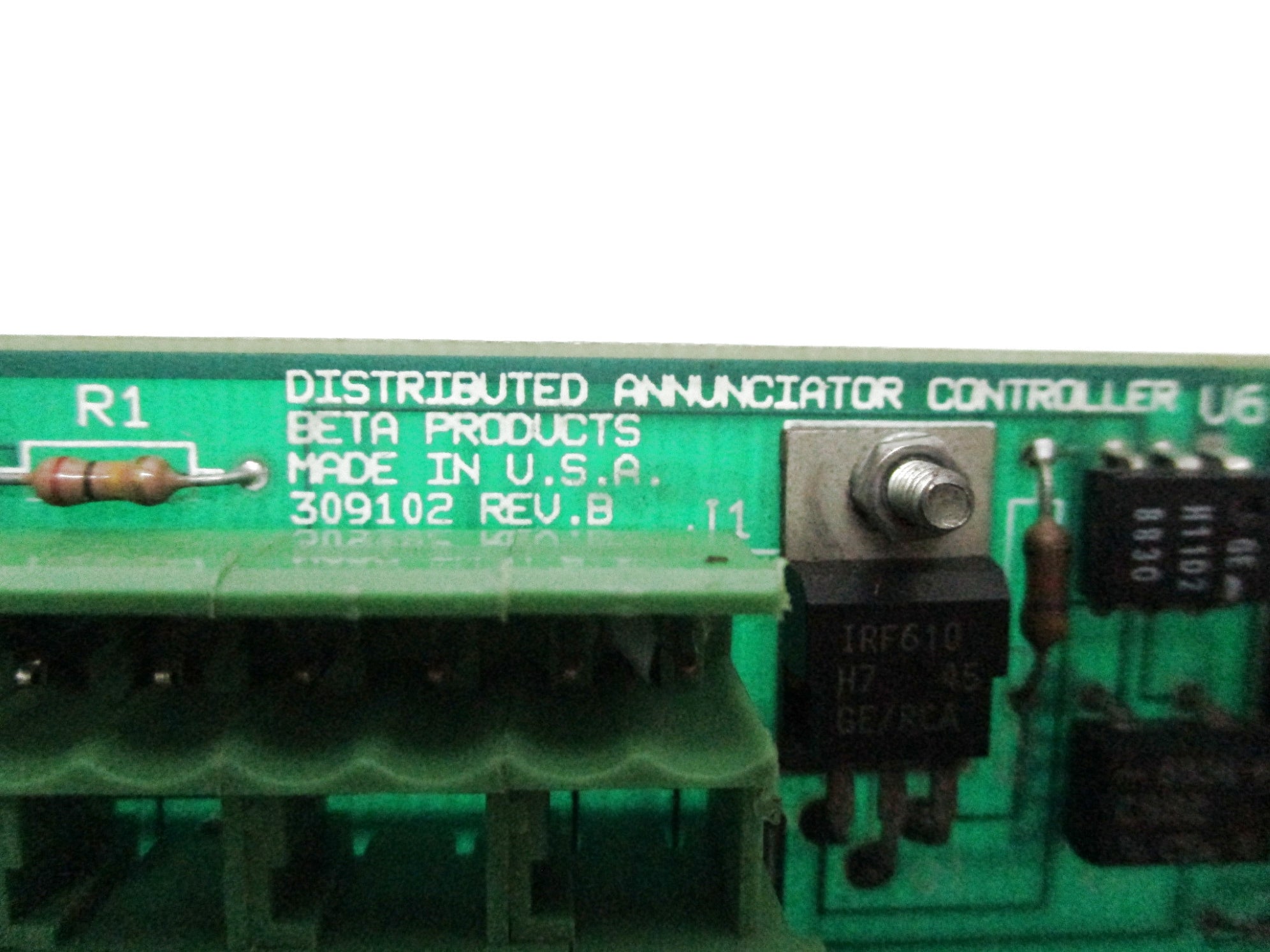 BETA PRODUCTS 309102 REV. B UNMP