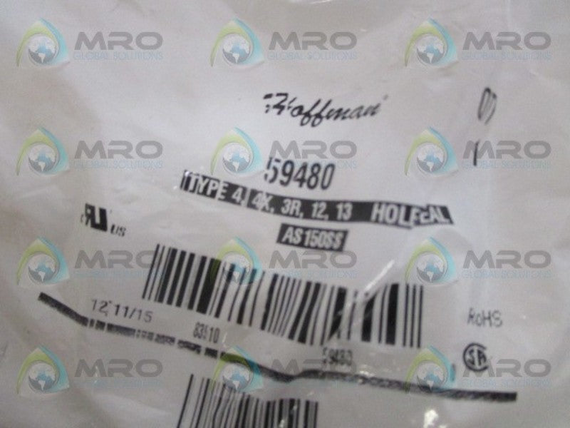 HOFFMAN 59480 HOLE SEAL PLUG FOR CONDUIT 1-1/2" NSMP
