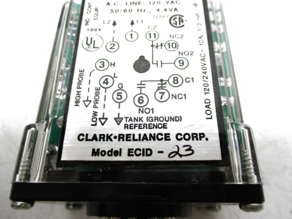 CLARK RELIANCE ECID-23 120VAC UNMP