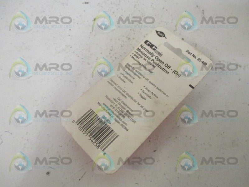 GC ELECTRICS 35-409 MINIATURE PUSHBUTTON NSMP