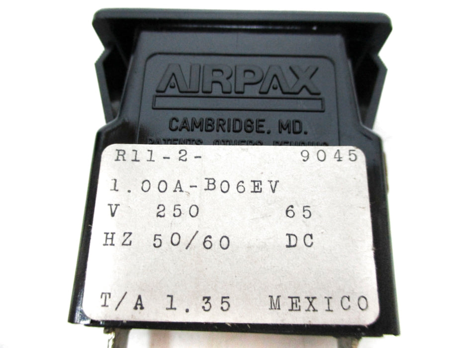 AIRPAX R11-2-1.00A-B06EV UNMP