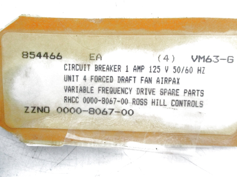 AIRPAX R11-2-1.00A-B06EV UNMP