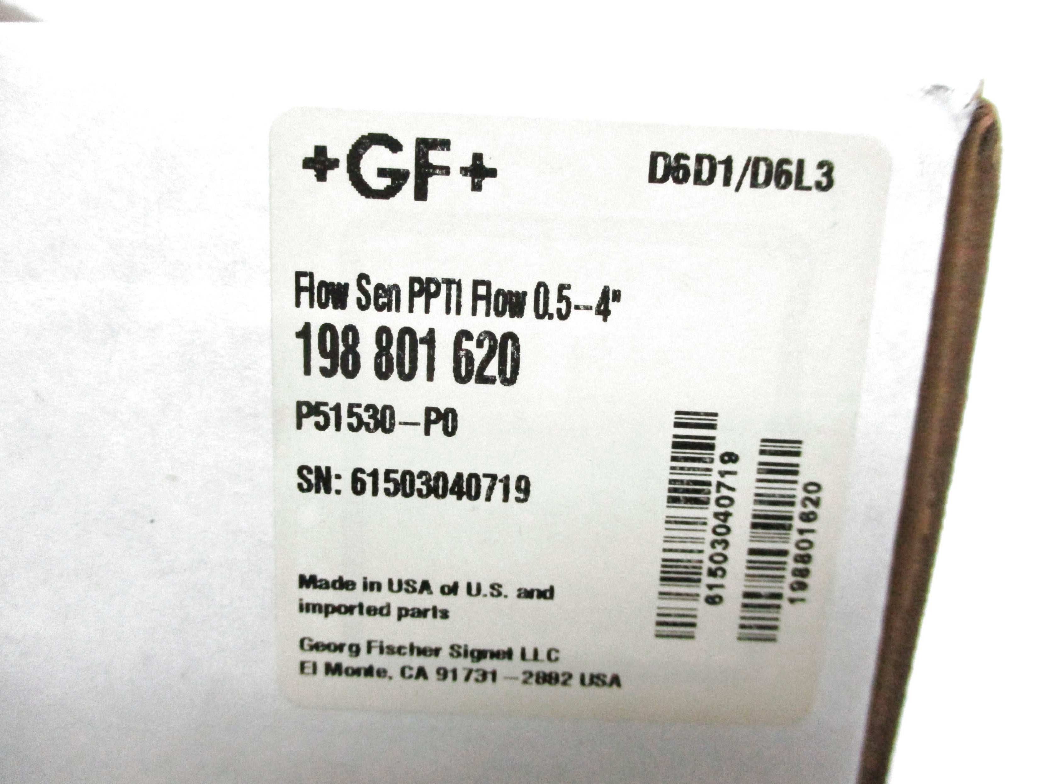 GEORG FISCHER SIGNET P51530-P0 198801620 NSMP