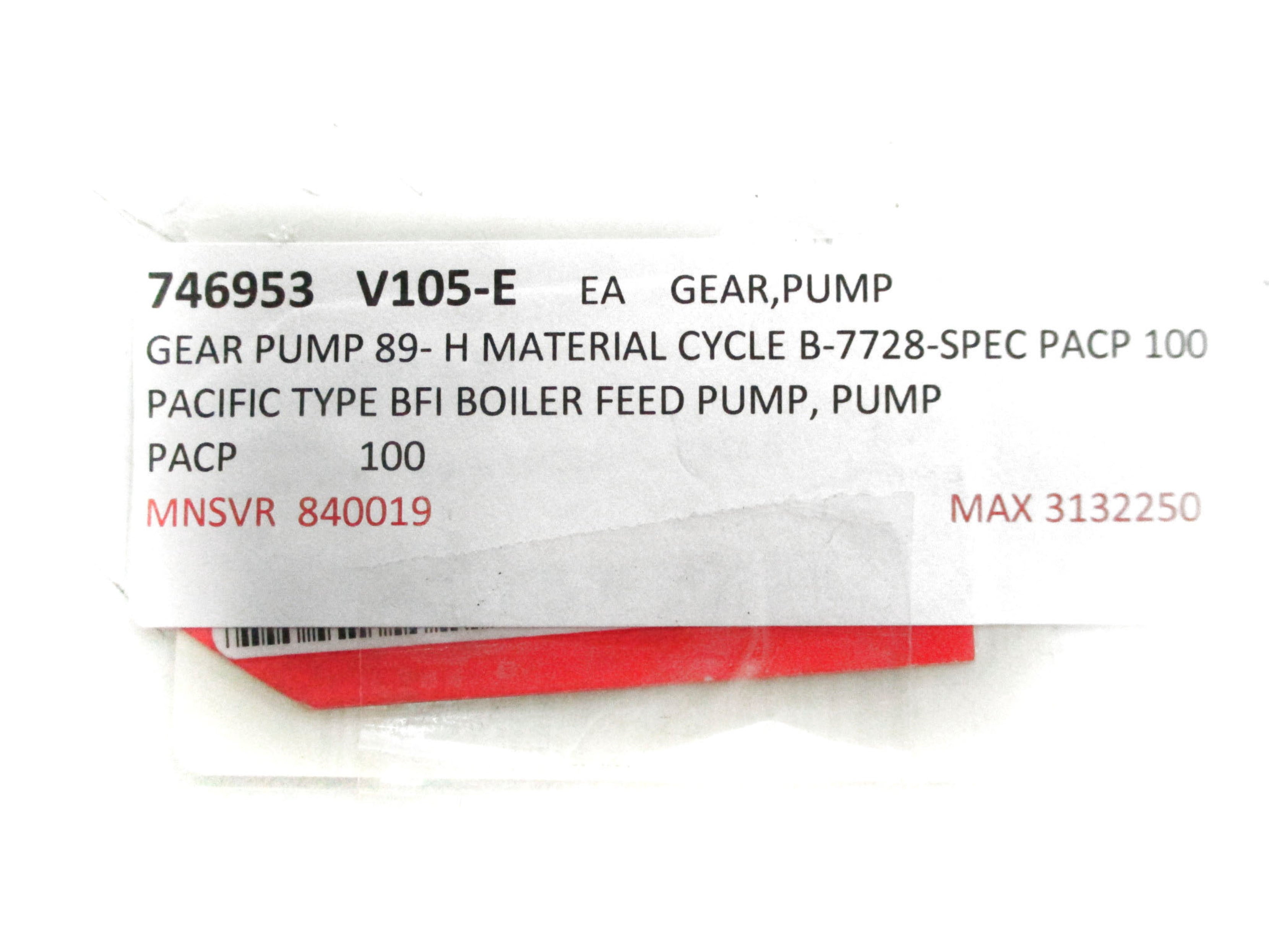 GEAR 840019 NSMP