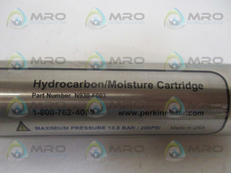 PERKIN ELMER N930-6003 HYDROCARBON / MOISTURE CARTRIDGE (NO CAP ) NSNP