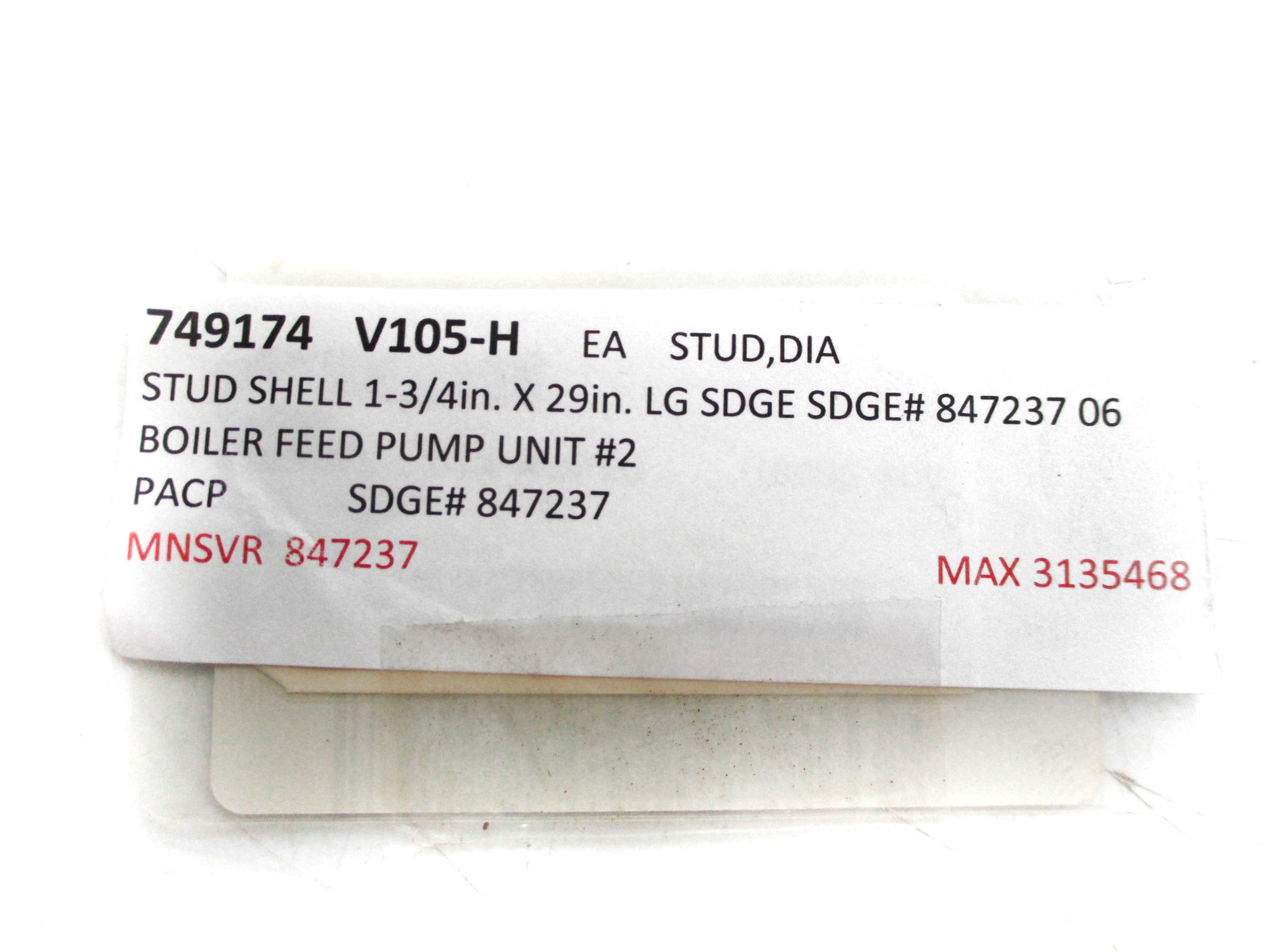 SPARE PART 749174 UNMP