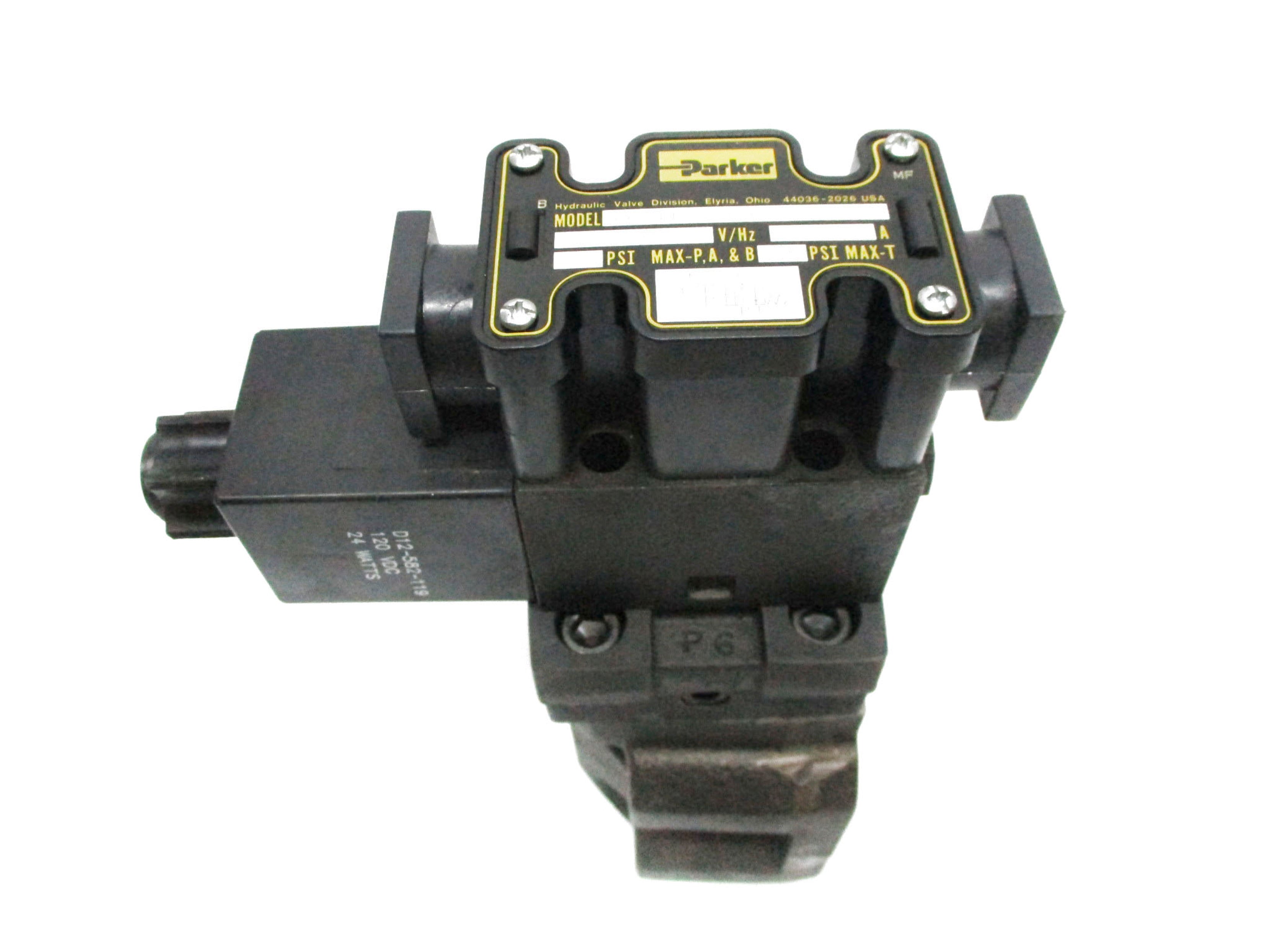 PARKER R6V5DHV54X0364 120V 3000PSI (AS PICTURED) NSNP