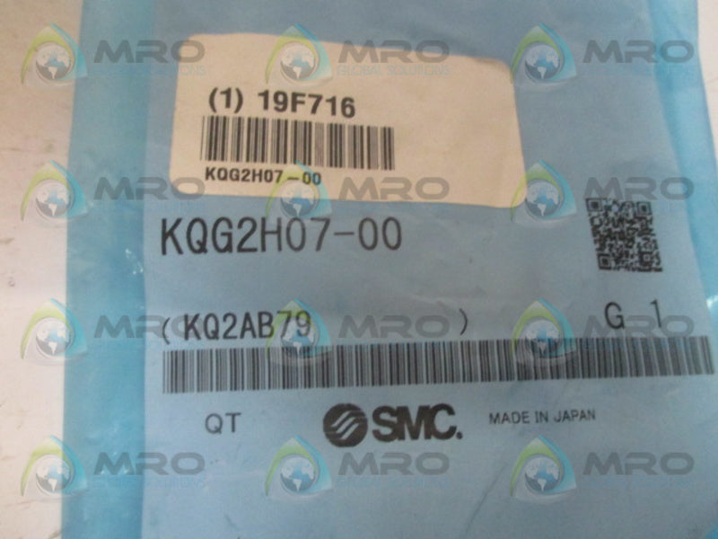 SMC KQG2H07-00 STRAIGHT UNION TUBE NSMP