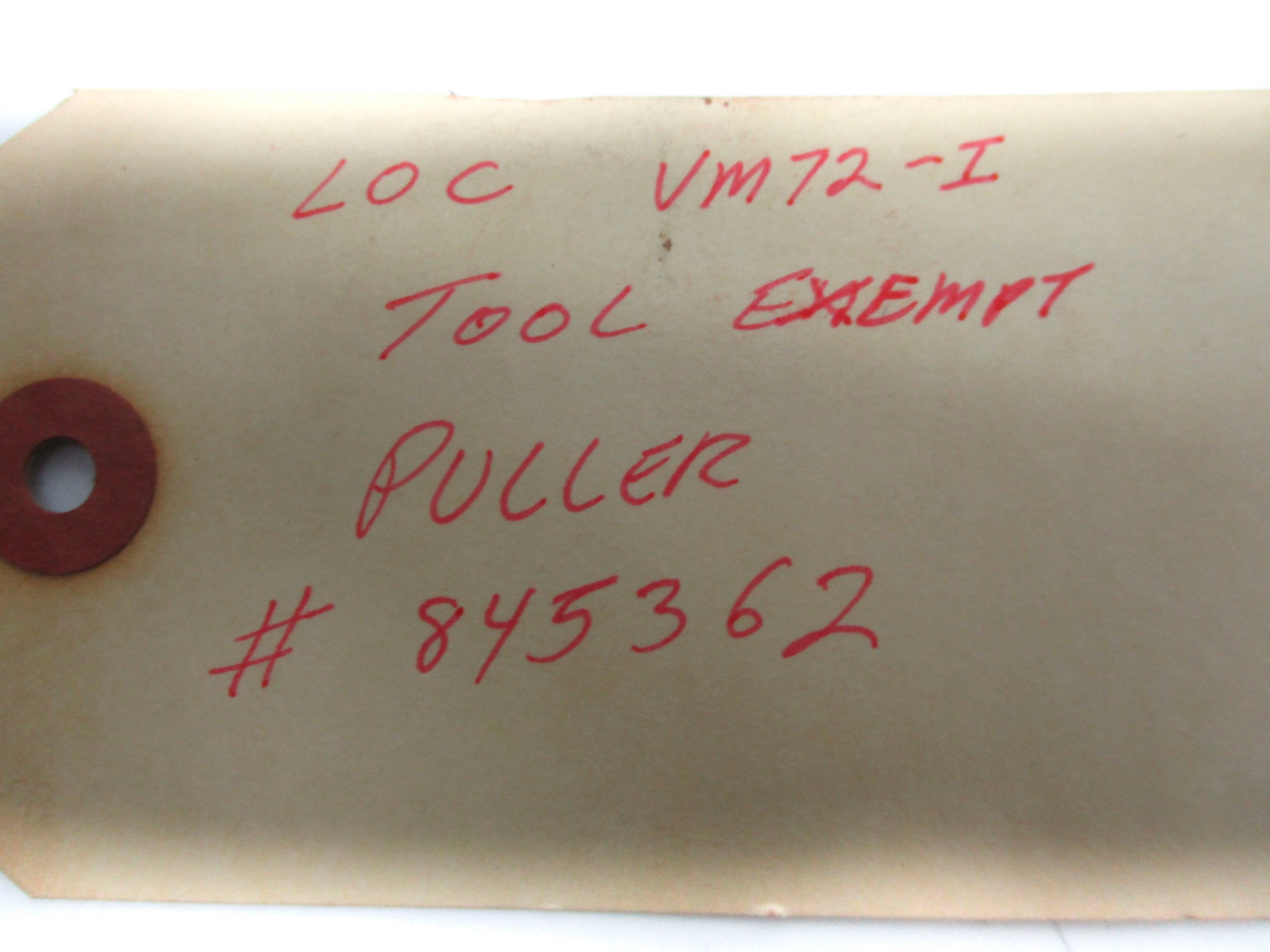 SPARE PART 845362 NSNP (VM72I)